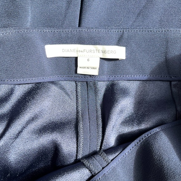 Diane Von Furstenberg Pants Wide-Leg Flared - Picture 5 of 5